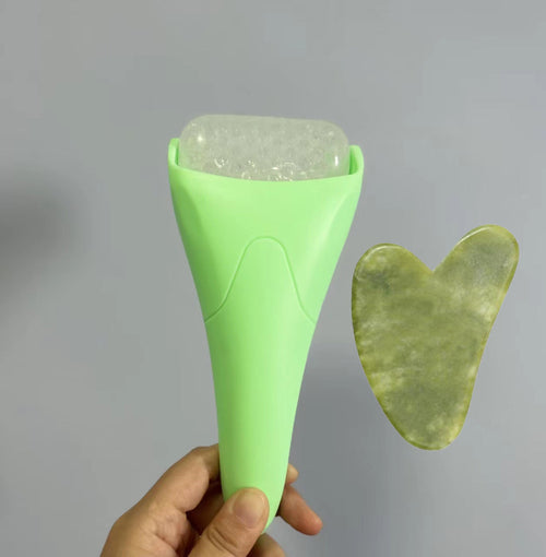Masajeador Facial con Rodillo de Hielo