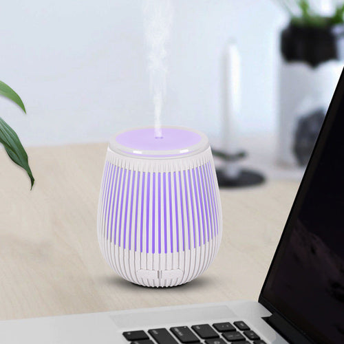 Humidificador de Aromaterapia USB con Lámpara de Colores
