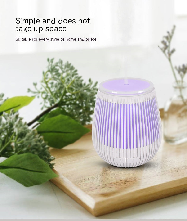 Humidificador de Aromaterapia USB con Lámpara de Colores