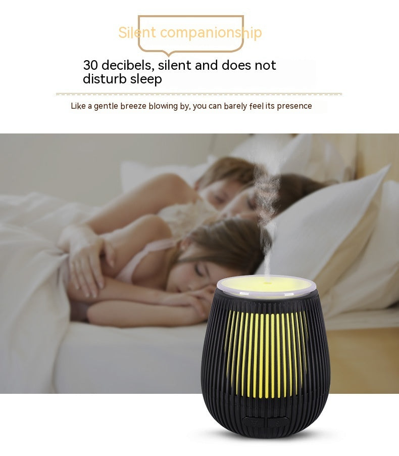 Humidificador de Aromaterapia USB con Lámpara de Colores