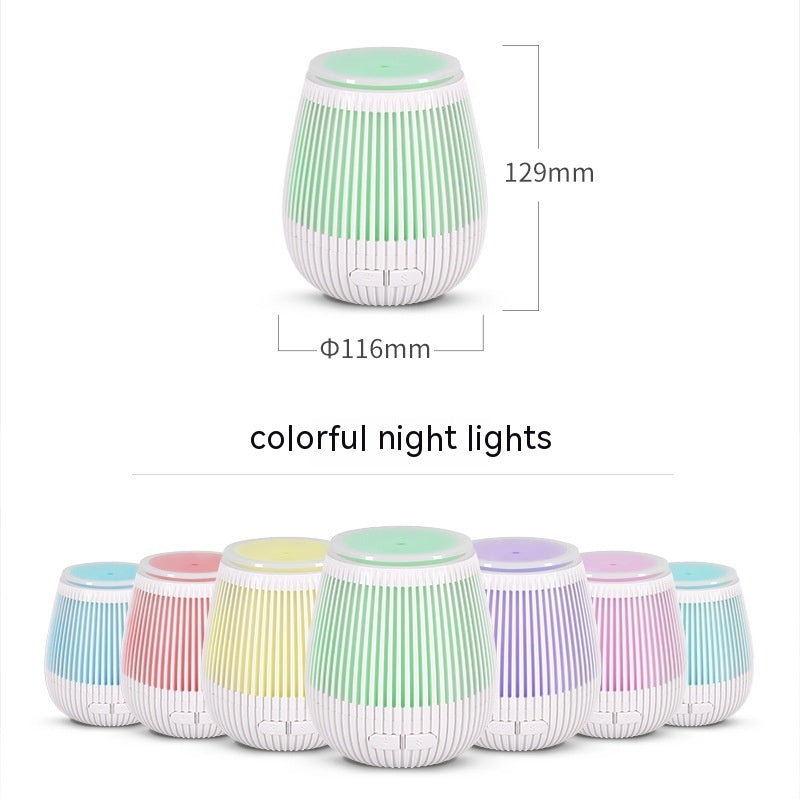 Humidificador de Aromaterapia USB con Lámpara de Colores